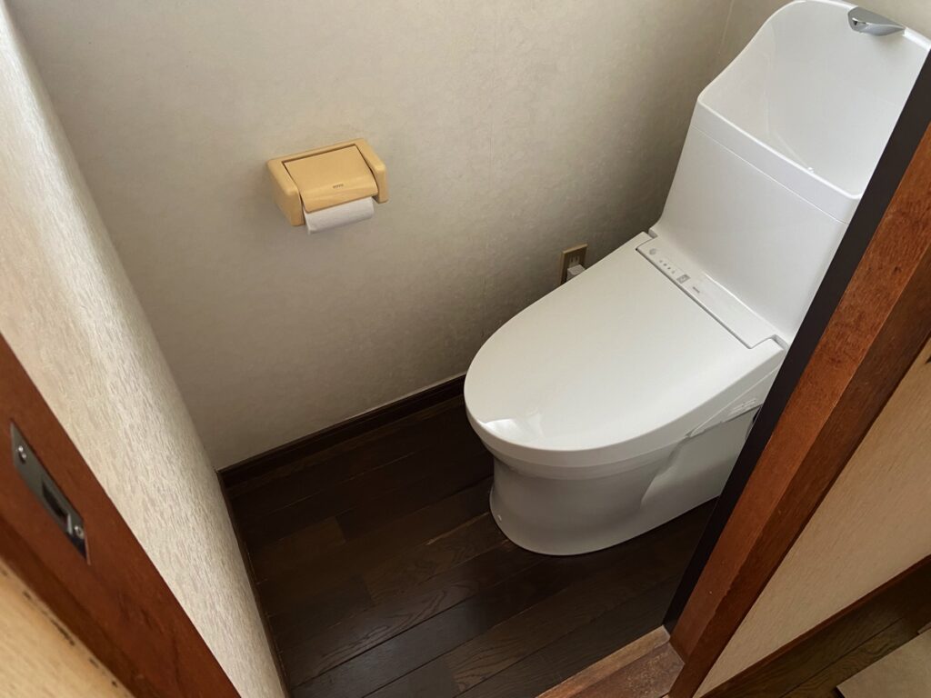 洋式トイレの設置-岐阜県大垣市